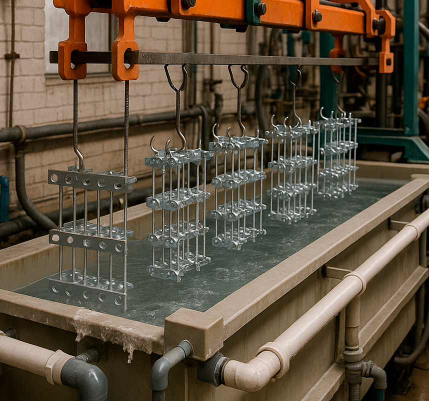 Tratamento Zincado Cromatizado Branco