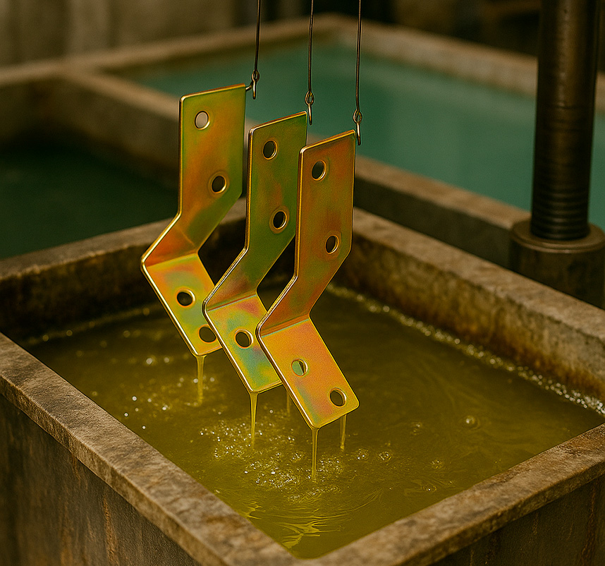 Tratamento Zinco Cromatizado Amarelo